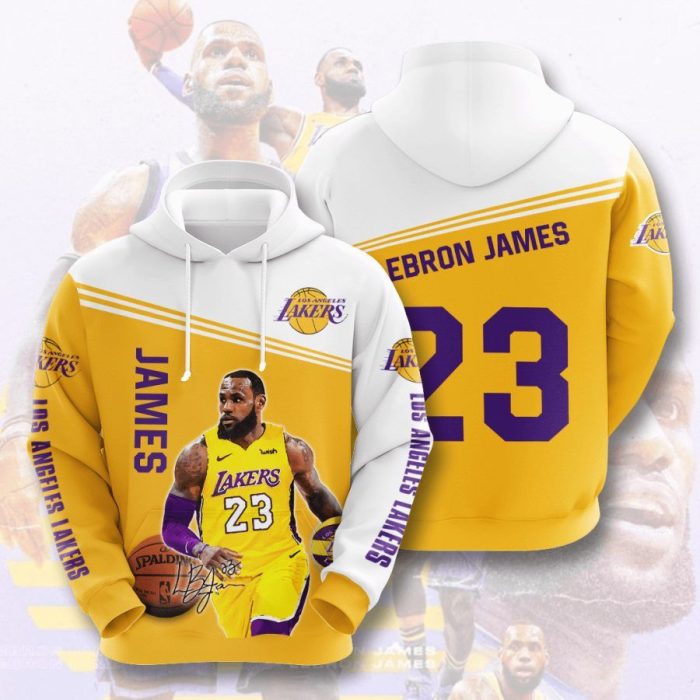 Los Angeles Lakers 3D Hoodie