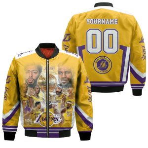 Los Angeles Lakers Champions NBA Western Personalized Bomber Jacket