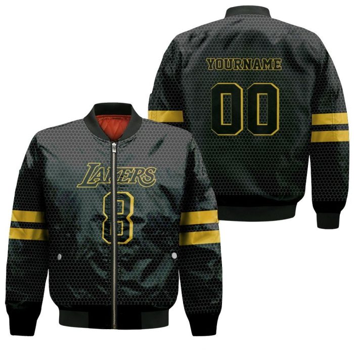 Los Angeles Lakers Kobe Bryant For Fan 3D Bomber Jacket