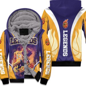 Los Angeles Lakers Legend Kobe Bryant Unisex Fleece Hoodie