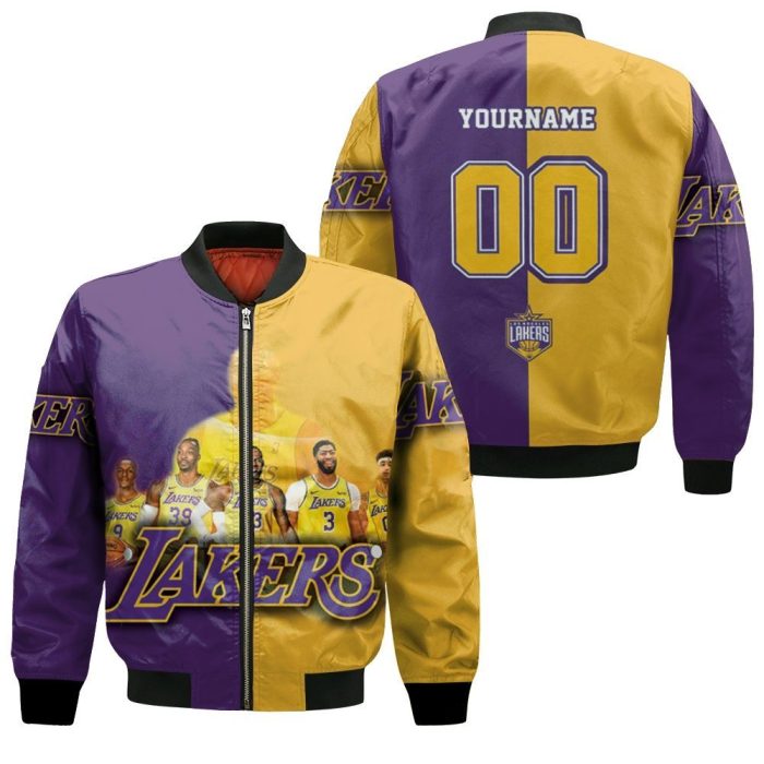 Los Angeles Lakers NBA Western Conference Bomber Jacket