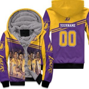 Los Angeles Lakers Nba Logo Western Conference Unisex Fleece Hoodie