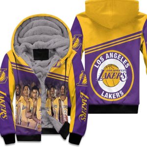 Los Angeles Lakers Nba Logo Western Conference Unisex Fleece Hoodie