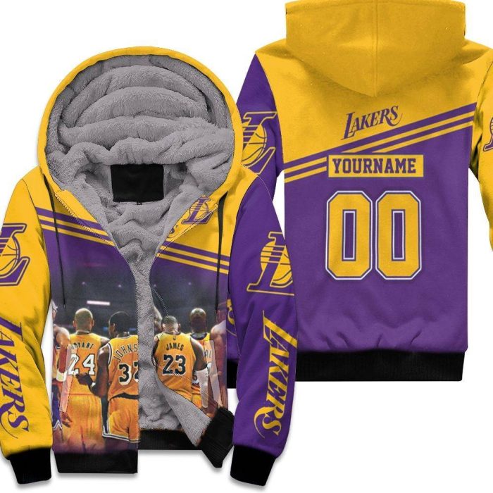 Los Angeles Lakers Nba Western Conference Nba For Fans Unisex Fleece Hoodie