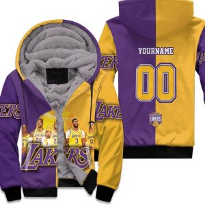 Los Angeles Lakers Nba Western Conference Unisex Fleece Hoodie