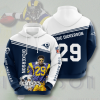 Los Angeles Rams Eric Dickerson 29 3D Hoodie