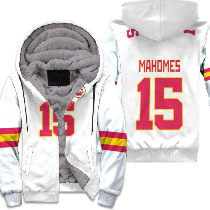 Mahomes 15 Kansas City Chiefs For Nfl Fan Unisex Fleece Hoodie