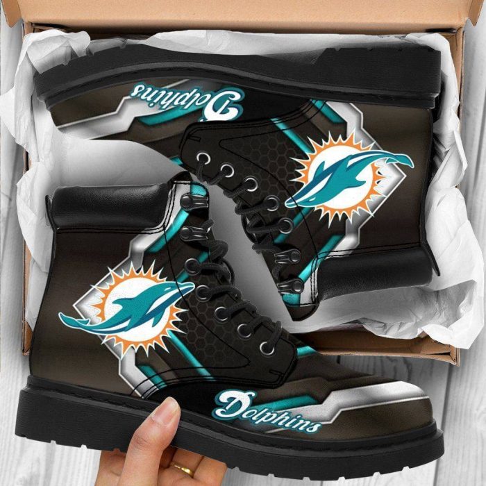 Miami Dolphins All Season Boots - Classic Boots 206