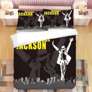 Michael Jackson #2 Duvet Cover Pillowcase Bedding Set Home Decor