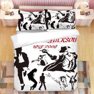 Michael Jackson #6 Duvet Cover Pillowcase Bedding Set Home Decor