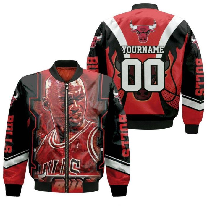 Michael Jordan Chicago Bulls Legend 23 Bomber Jacket