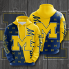 Michigan Wolverines 3D Hoodie