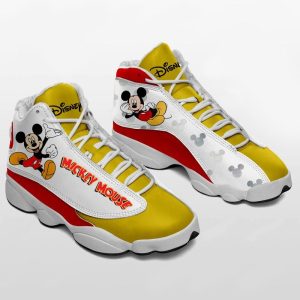 Mickey Mouse Air Jordan 13 Shoes Disney Sneakers