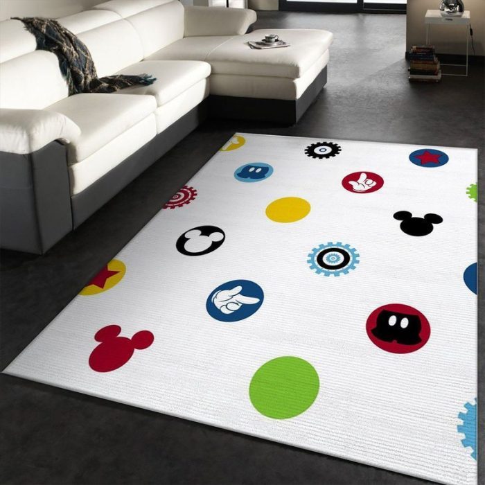 Mickey Mouse Disney 17 Area Rug Living Room And Bed Room Rug