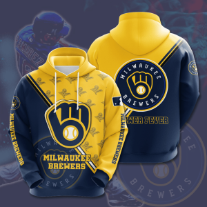 Milwaukee Brewers 3D Hoodie