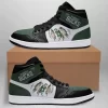 Milwaukee Bucks 2 NBA Air Jordan 1 Sport Custom Sneakers