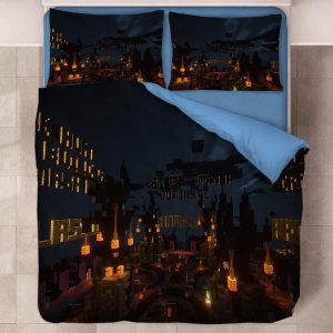 Minecraft #38 Duvet Cover Pillowcase Bedding Set Home Decor