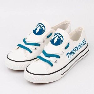 Minnesota Timberwolves NBA Basketball Gift For Fans Low Top Custom Canvas Shoes