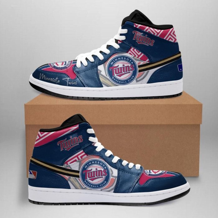 Minnesota Twins Air Jordan 1 Sport Custom Sneakers