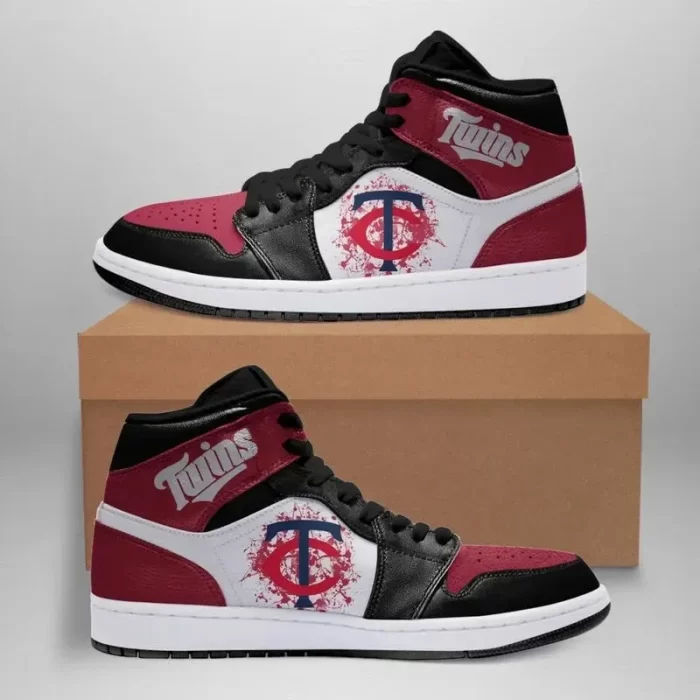 Minnesota Twins MLB Air Jordan 1 Sport Custom Sneakers