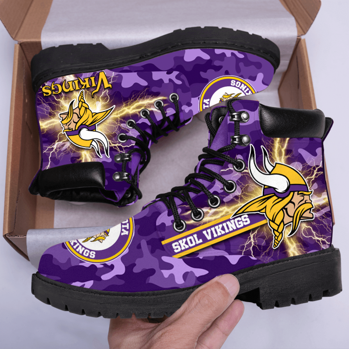 Minnesota Vikings All Season Boots - Classic Boots