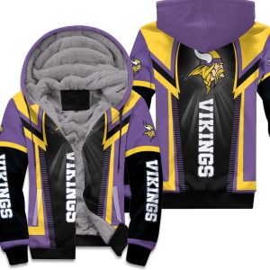 Minnesota Vikings For Fans Unisex Fleece Hoodie