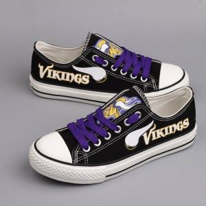 Minnesota Vikings NFL Football 1 Gift For Fans Low Top Custom Canvas Shoes