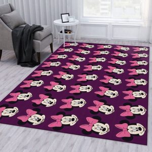 Minnie Mouse Disney 7 Area Rug Living Room Rug Home Decor Floor Decor