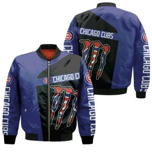 Monster Energy Chicago Cubs Bomber Jacket