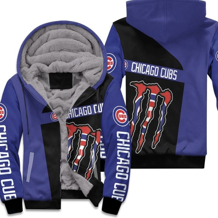 Monster Energy Chicago Cubs Unisex Fleece Hoodie