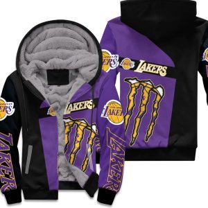Monster Energy Los Angeles Lakers Unisex Fleece Hoodie