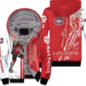 Montreal Canadiens And Zombie For Fans Unisex Fleece Hoodie
