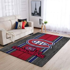 Montreal Canadiens NHL Team Logo Style Nice Gift 1 Home Decor Rectangle Area Rug