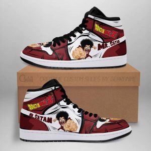 Mr Satan Sneakers Dragon Ball Anime Shoes Fan Gift Idea MN05