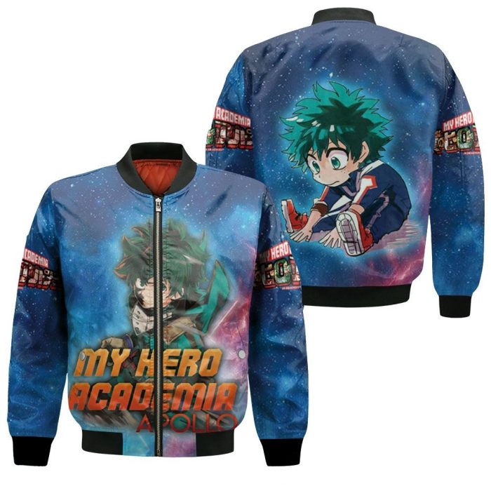 My Hero Academia Apollo Midoriya Izuku For Fan Bomber Jacket