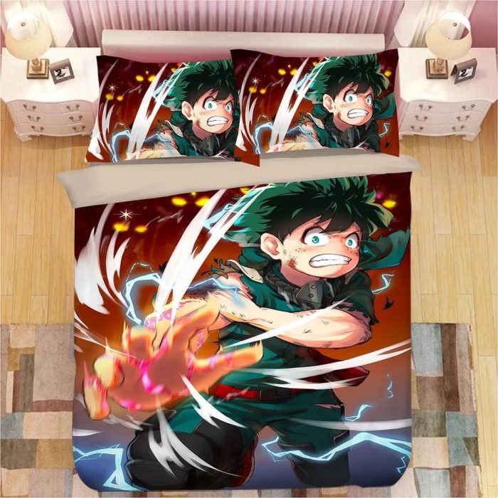 My Hero Academia Deku Midoriya Izuku #30 Duvet Cover Pillowcase Bedding Set Home Decor