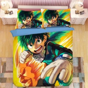 My Hero Academia Deku Midoriya Izuku #33 Duvet Cover Pillowcase Bedding Set Home Decor