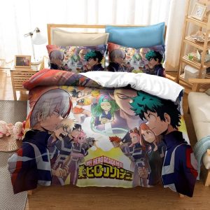 My Hero Academia Izuku Midoriya #19 Duvet Cover Pillowcase Bedding Set Home Decor
