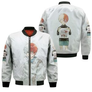 My Hero Academia Todoroki Shoto For Japanese Anime Fan Bomber Jacket