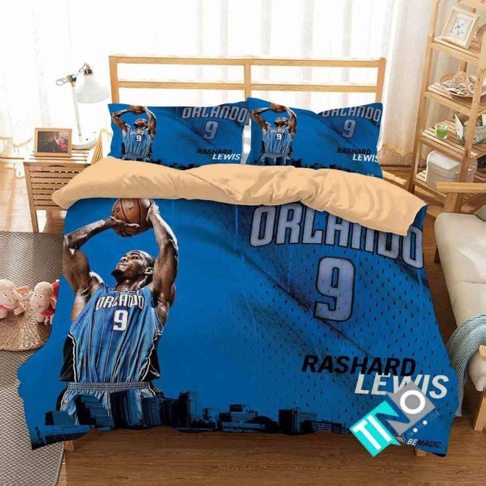 NBA Orlando Magic 1 Logo 3D Duvet Cover Bedding Sets V