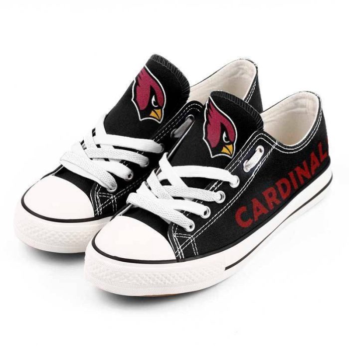 NFL Arizona Cardinals Gift For Fans Low Top Custom Canvas Shoes H97