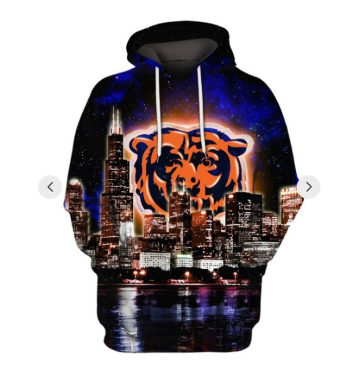 NFL Chicago Bears 5 For Fan 3D T Shirt Sweater Zip Hoodie Bomber Jacket