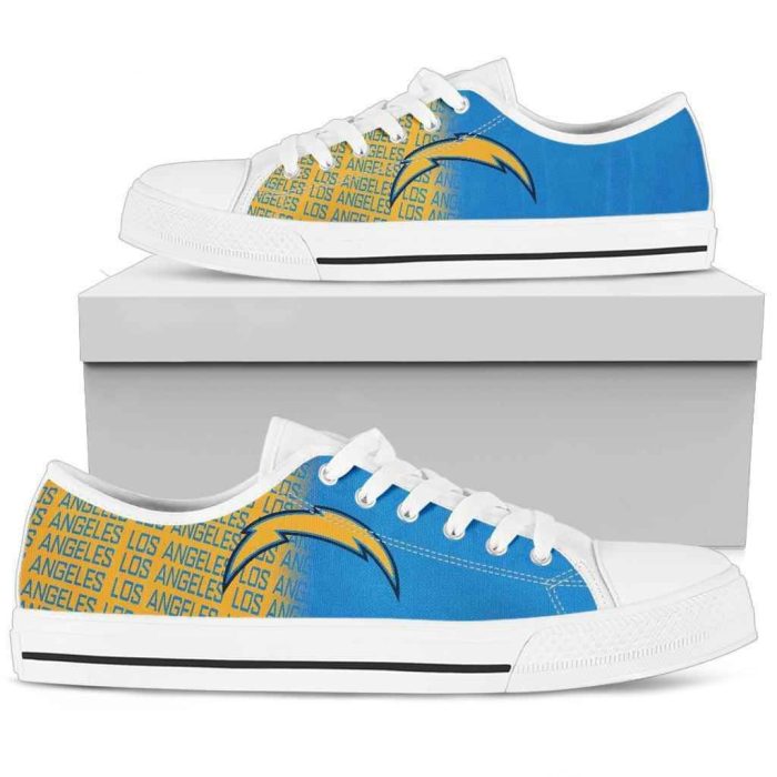NFL Los Angeles Chargers Low Top Sneakers Low Top Shoes