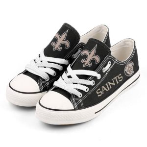 NFL New Orleans Saints Gift For Fans Low Top Custom Canvas Shoes H97