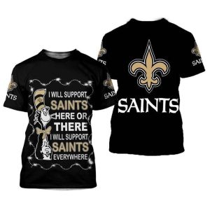 NFL New Orleans Saints The Cat In The Hat For Fan 3D T Shirt Sweater Zip Hoodie Bomber Jacket