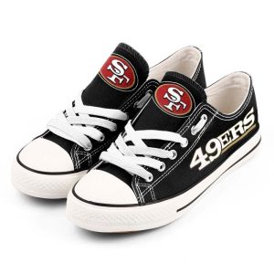 NFL San Francisco 49ers Gift For Fans Low Top Custom Canvas Shoes H97