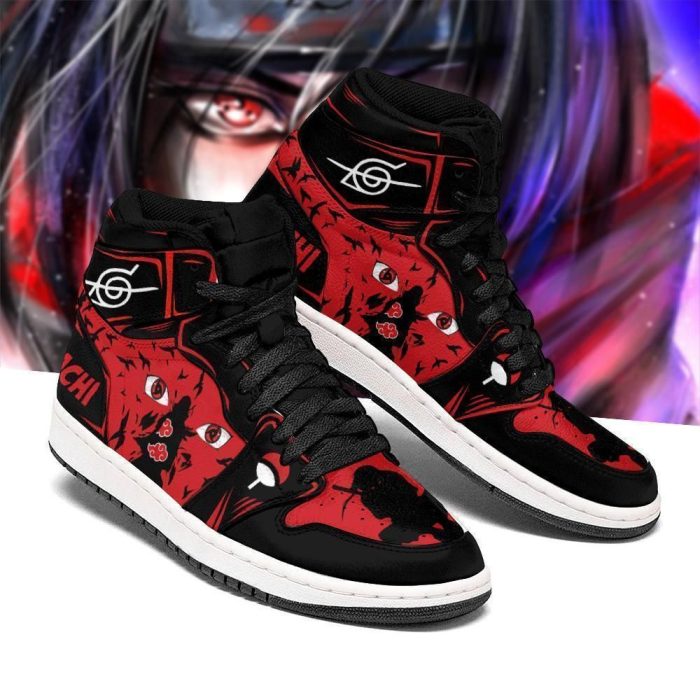 Naruto Itachi Shoes Eyes High Top Costume Anime Sneakers