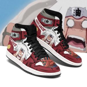 Naruto Jiraiya Shoes Funny Face Costume Boots Naruto Anime Sneakers