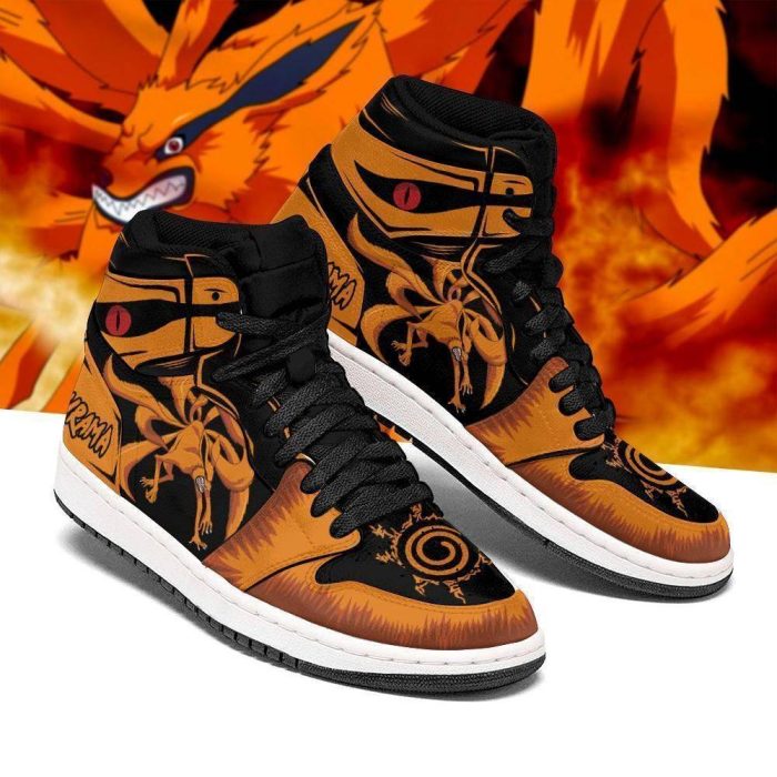 Naruto Kurama Shoes Symbol Costume Boots Naruto Anime Sneakers