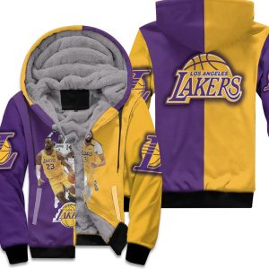 Nba Western Conference Los Angeles Lakers Unisex Fleece Hoodie